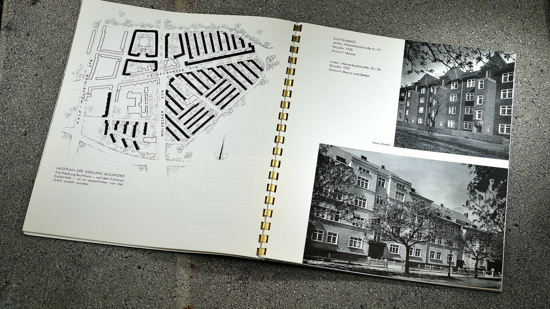 GAG-Broschüre zeigt historische Siedlungen in Köln