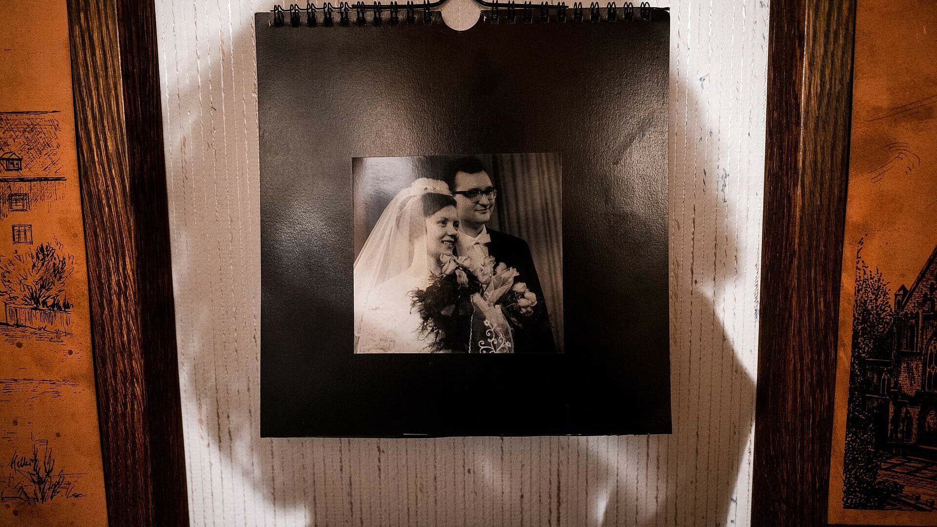 Hochzeitsfoto von Konrad und Maria Neubert